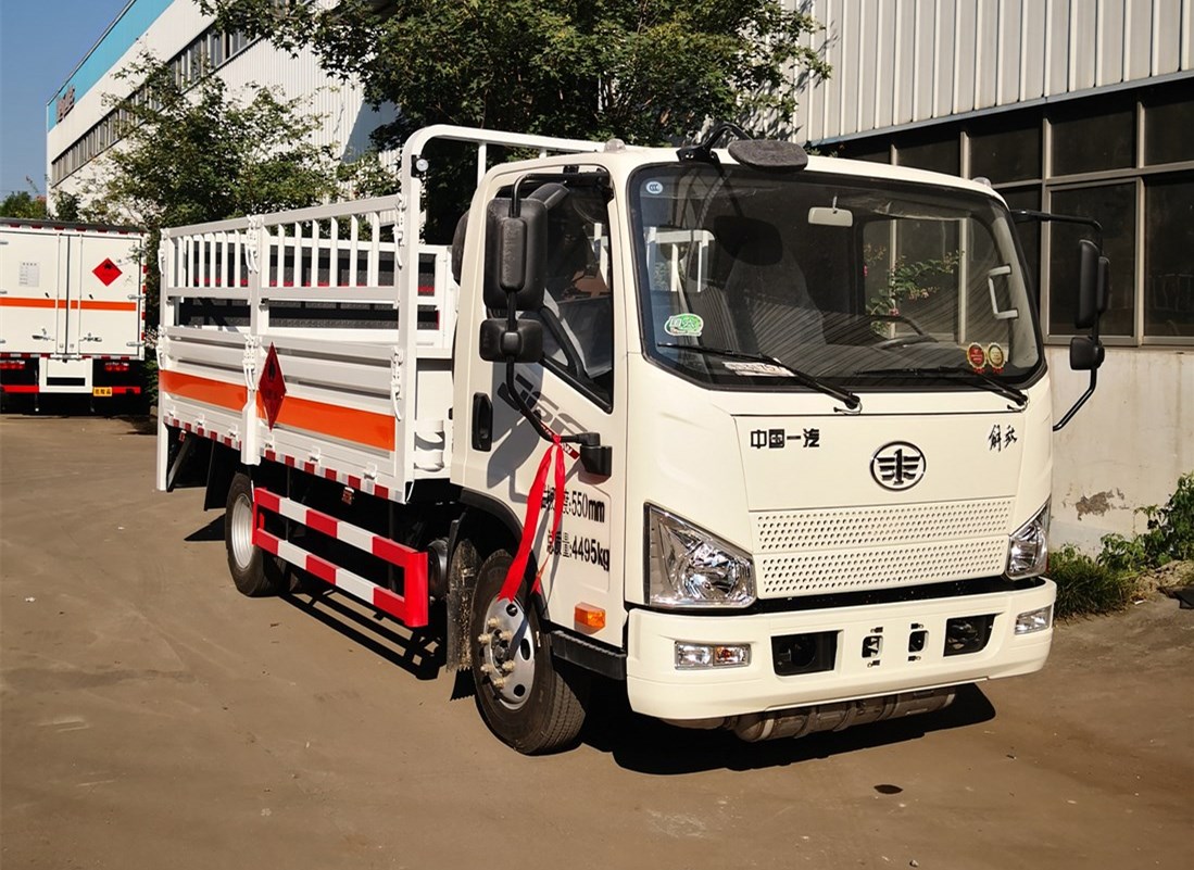 解放J6F國六藍(lán)牌氣瓶運輸車